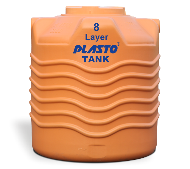 Plasto 8 Layer Water Storage Tank